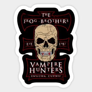 The Frog Brothers, Vampire Hunters Sticker